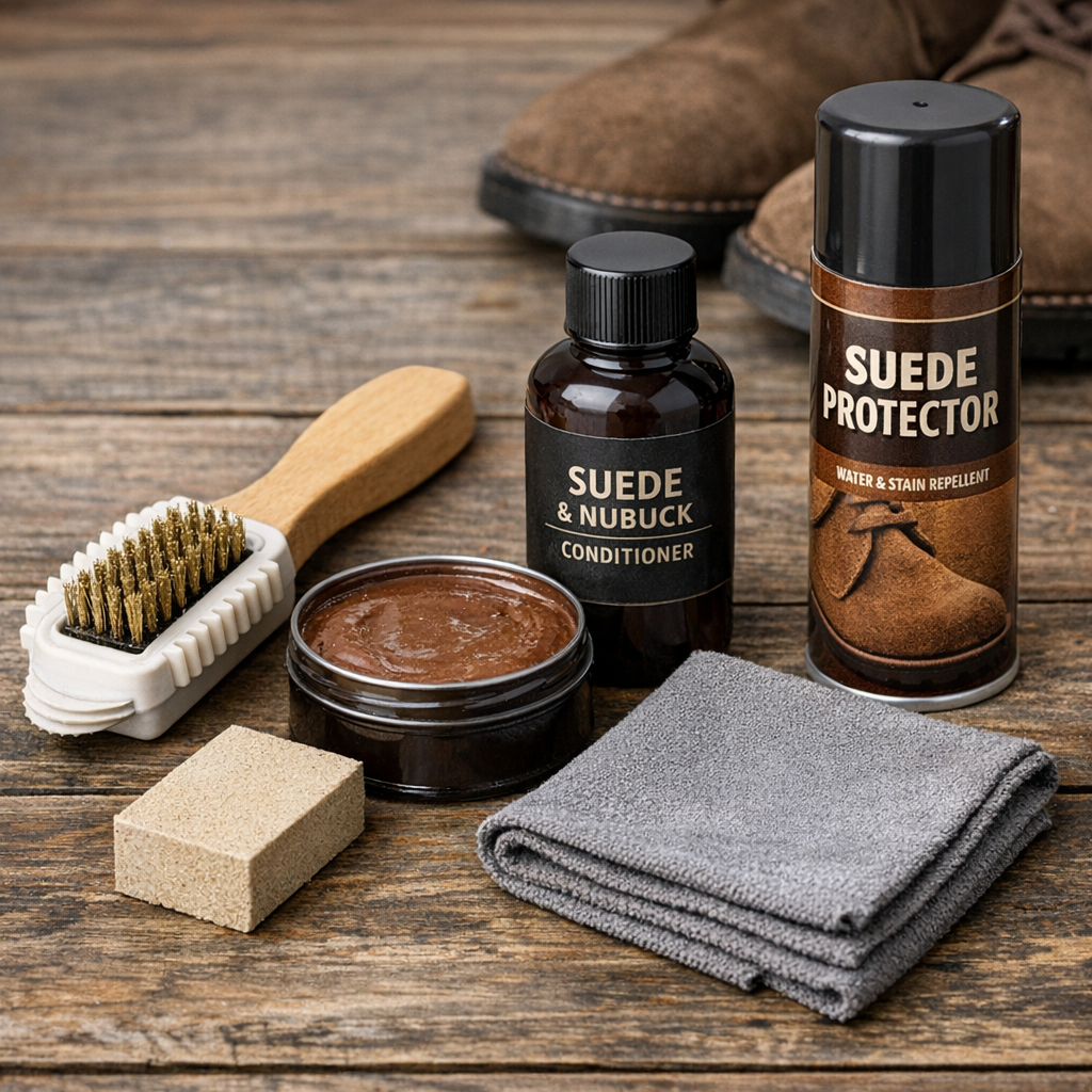 Brosse et produits pour daim